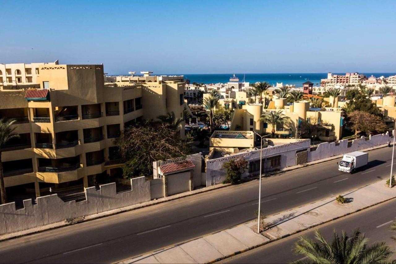 Florenza Khamsin - Sea View / Free Wi-Fi Appartement Hurghada Buitenkant foto