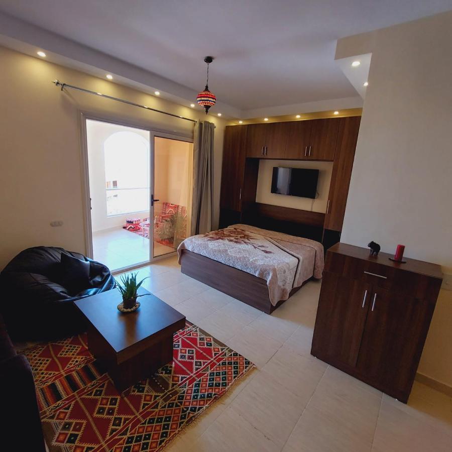 Florenza Khamsin - Sea View / Free Wi-Fi Appartement Hurghada Buitenkant foto