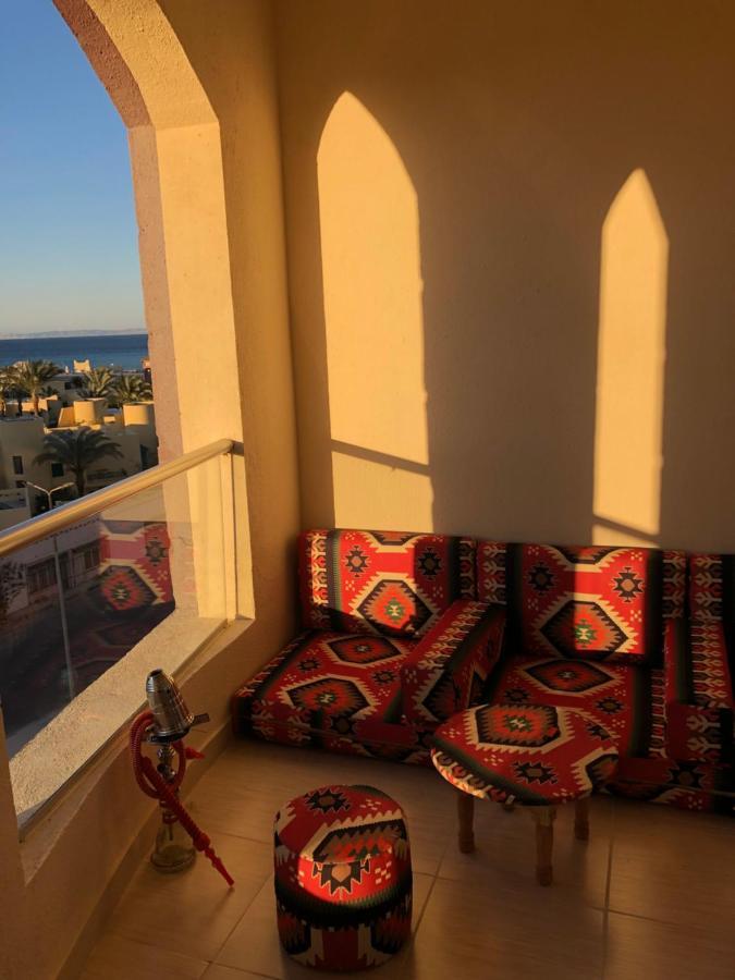 Florenza Khamsin - Sea View / Free Wi-Fi Appartement Hurghada Buitenkant foto