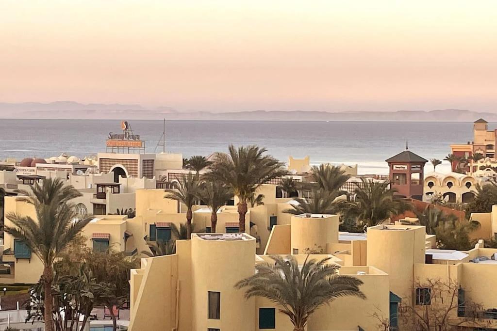 Florenza Khamsin - Sea View / Free Wi-Fi Appartement Hurghada Buitenkant foto