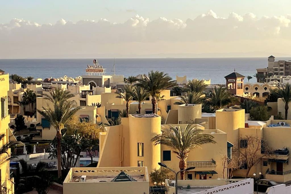 Florenza Khamsin - Sea View / Free Wi-Fi Appartement Hurghada Buitenkant foto